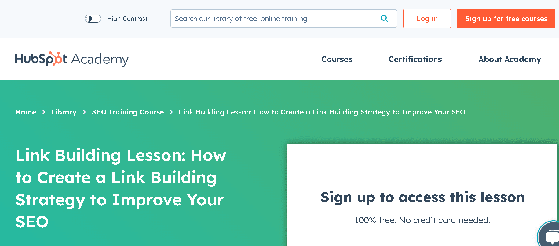 Hubspot Academy
