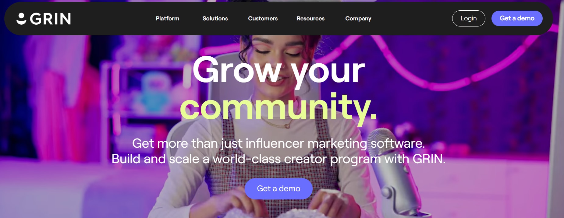 grin homepage