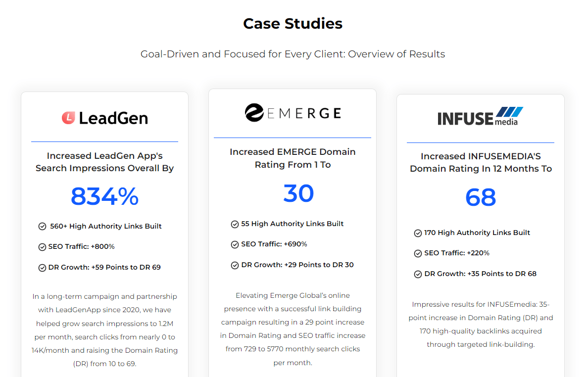 SEO Copywriting - Marketing Lad Case Studies