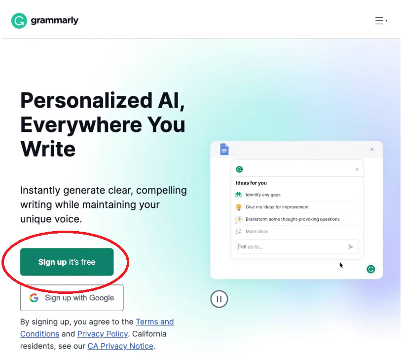 SEO Copywriting - Strong CTA Example