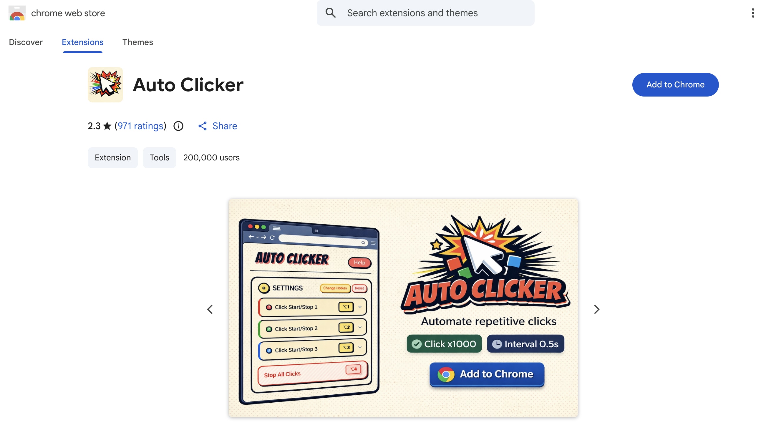 Fast Auto Clicker for Chromebook