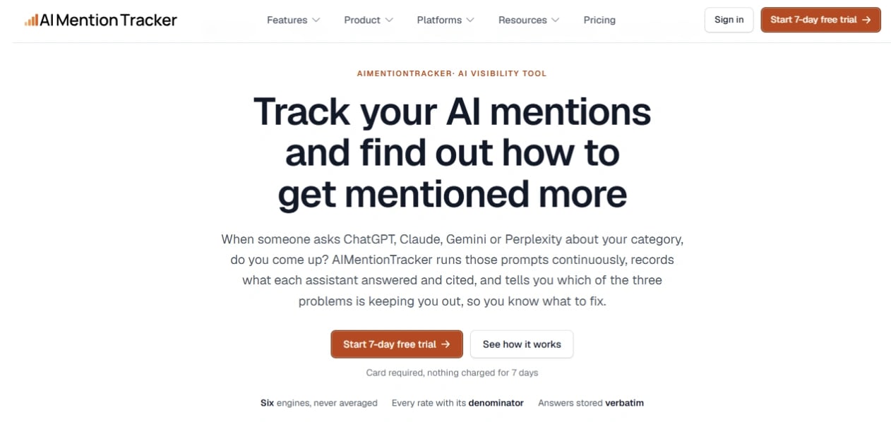 AI Mention Tracker