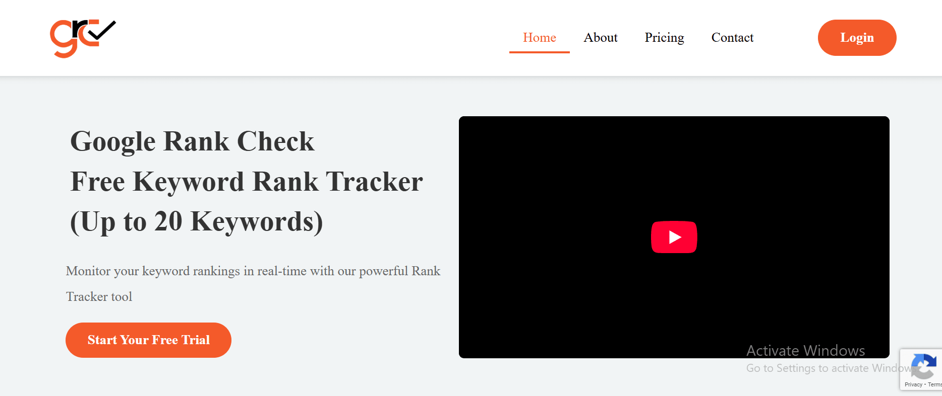 google rank check