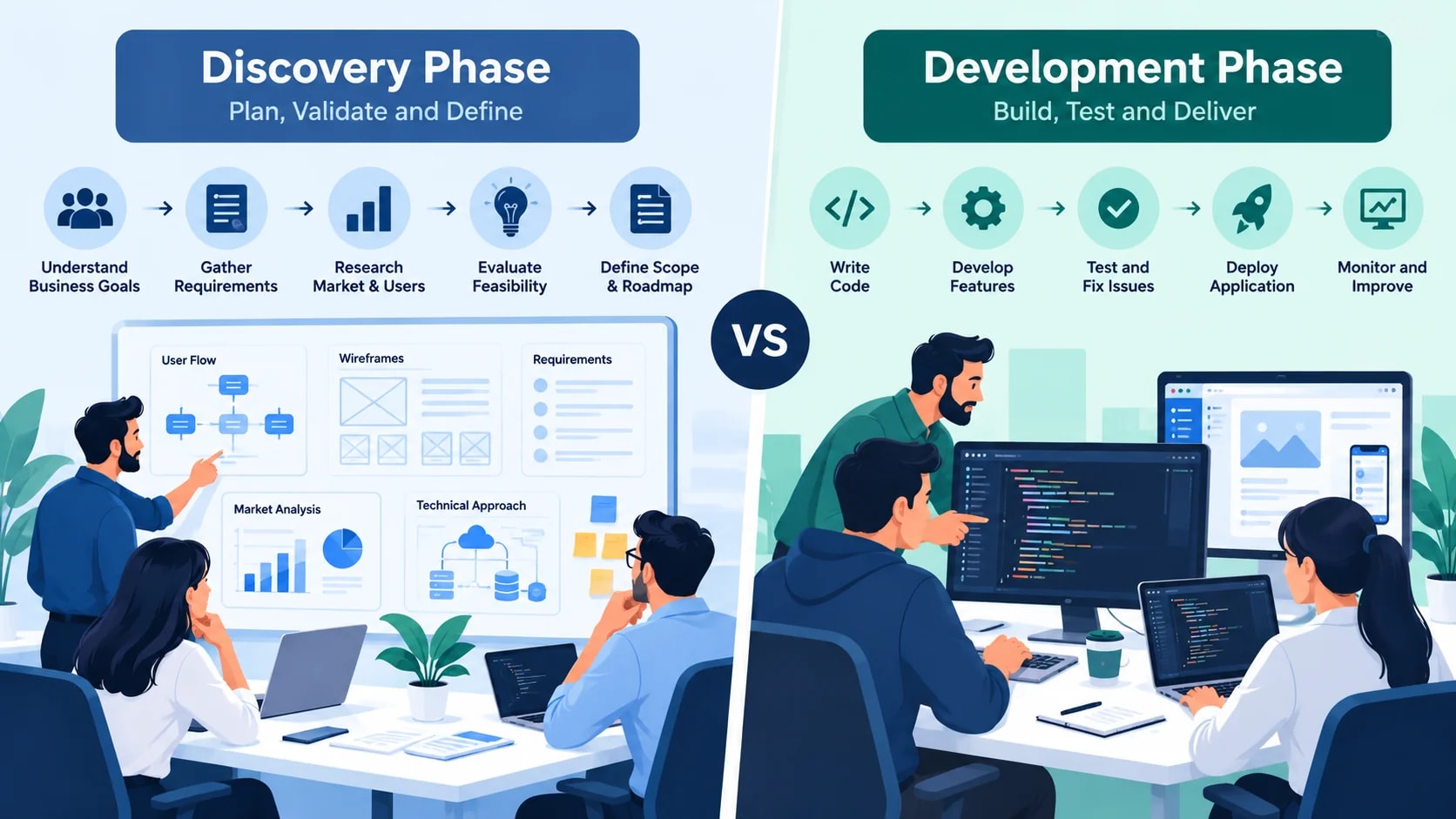 discovery vs development