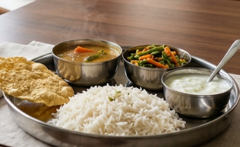 Nutritious and hygienic food served at Thriveni Ledies Hostel