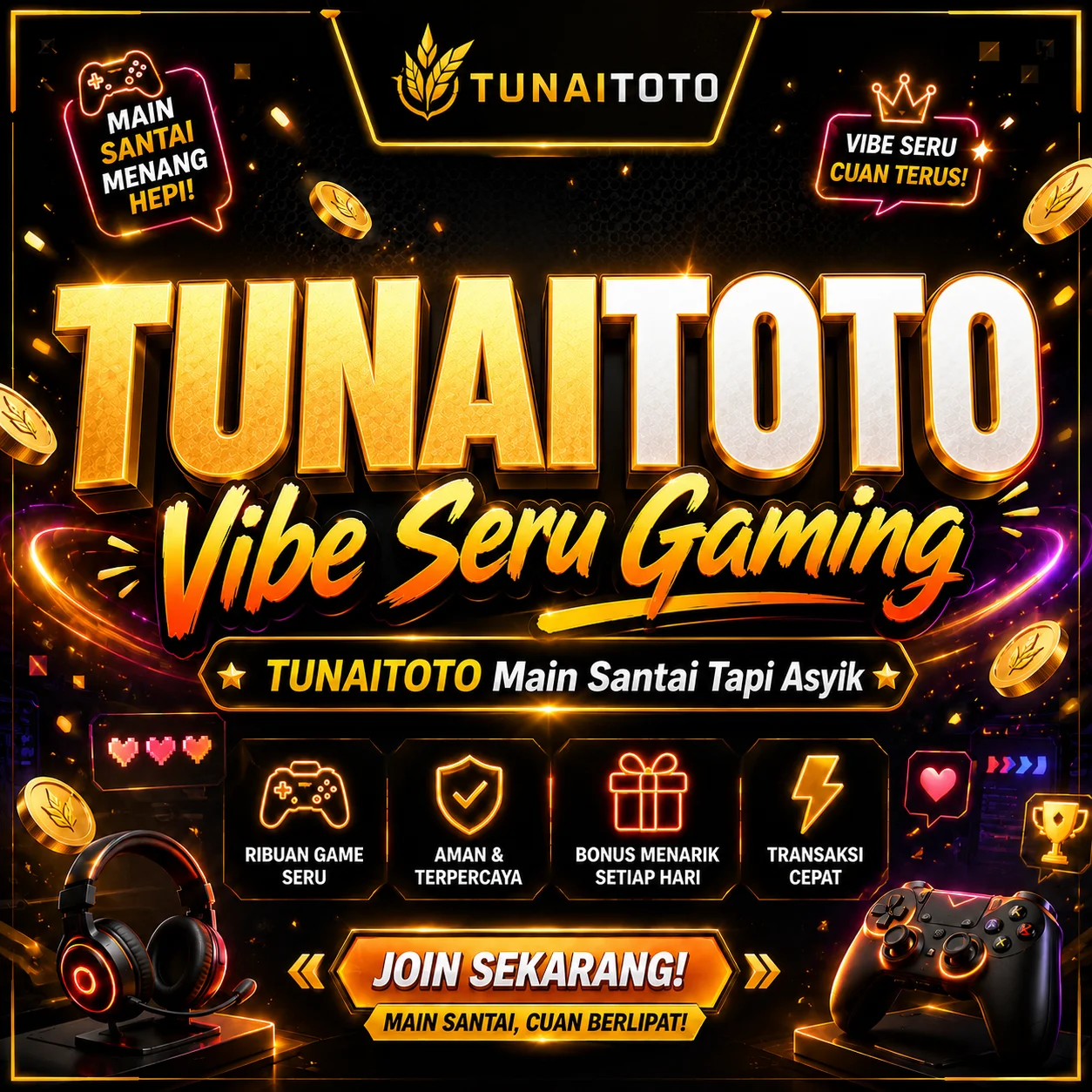 Tunaitoto > Vibe Seru Gaming Tunai Toto Main Santai Tapi Seru