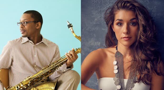 Artwork for Double Bill: Ravi Coltrane – Cosmic Music | Thana Alexa
