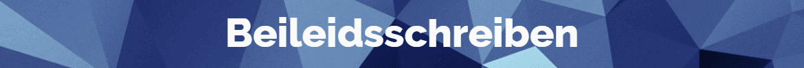 Beileidsschreiben als Kommunikationsvorlagen