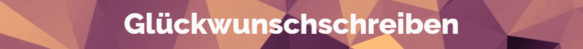 Glückwunschschreiben als Kommunikationsvorlagen
