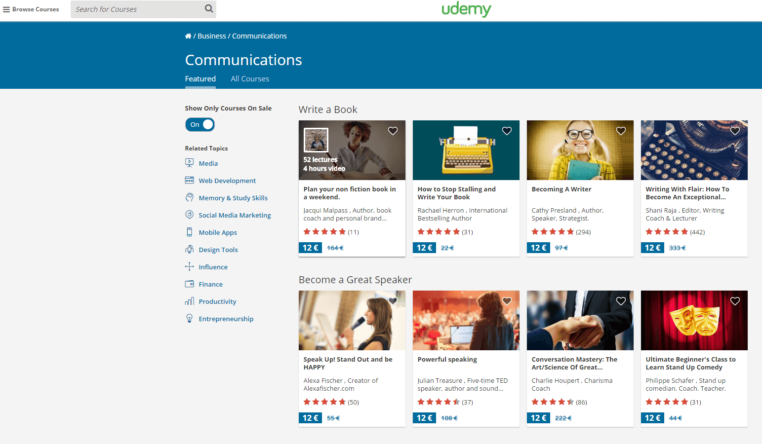 Udemy Screenshot
