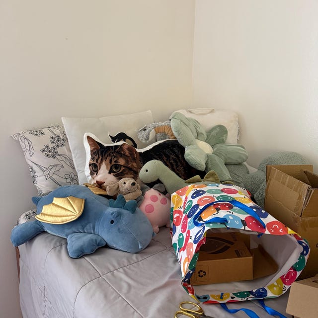 Click to view full screen Custom Pillow Shaped Pet photo review