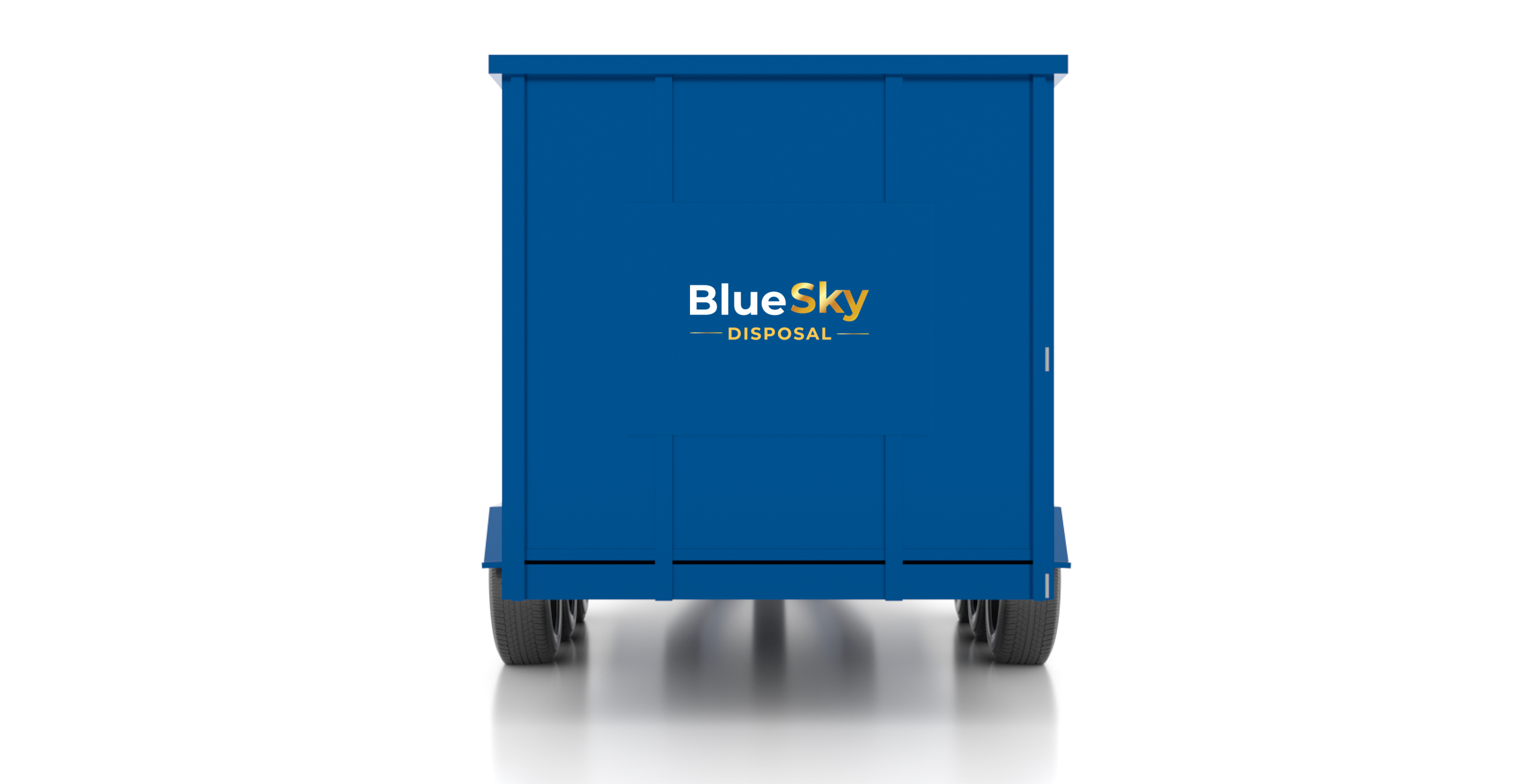 30 Yard Rubber-wheeled Dumpster 1