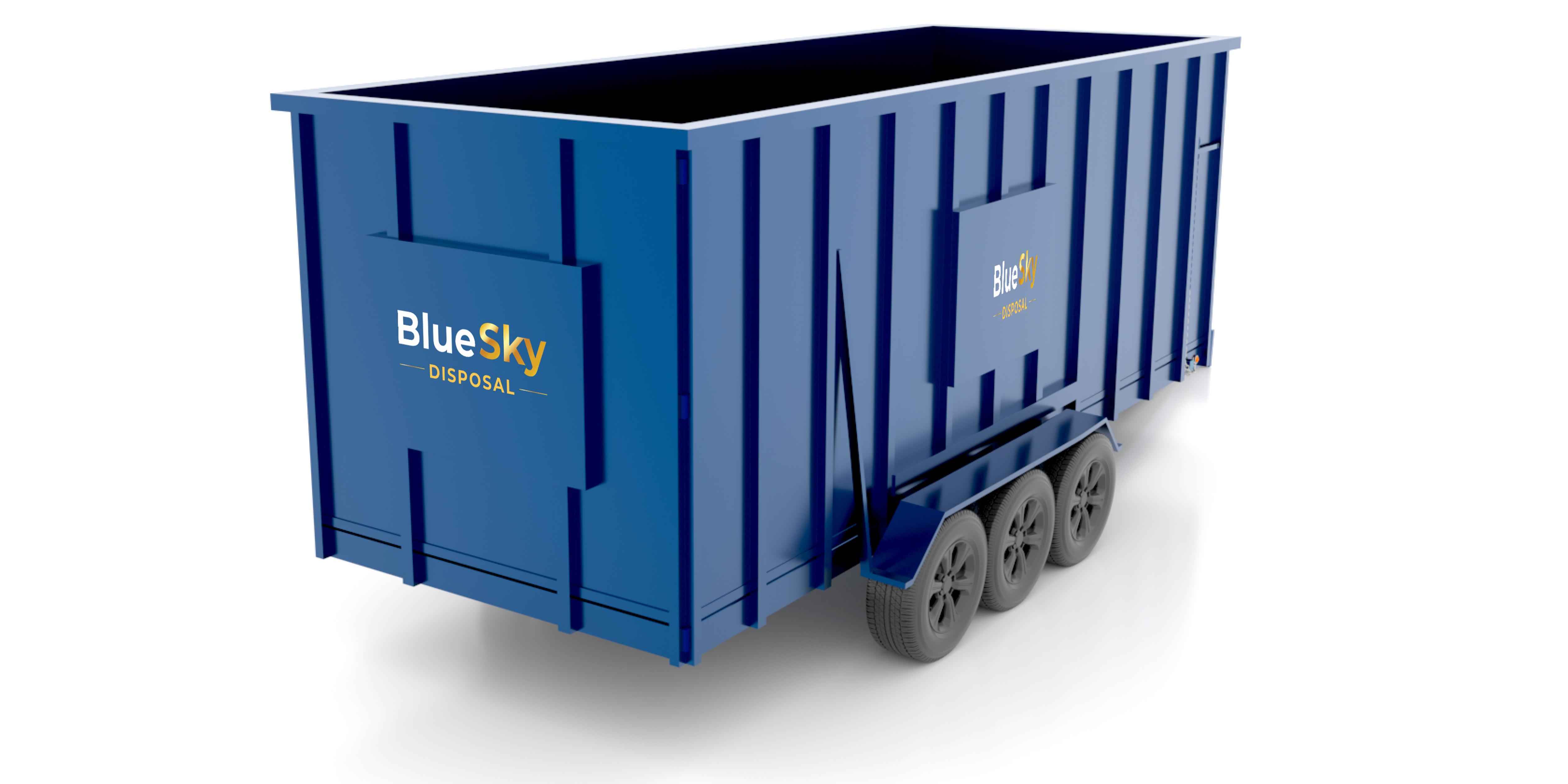 30 Yard Rubber-wheeled Dumpster 3