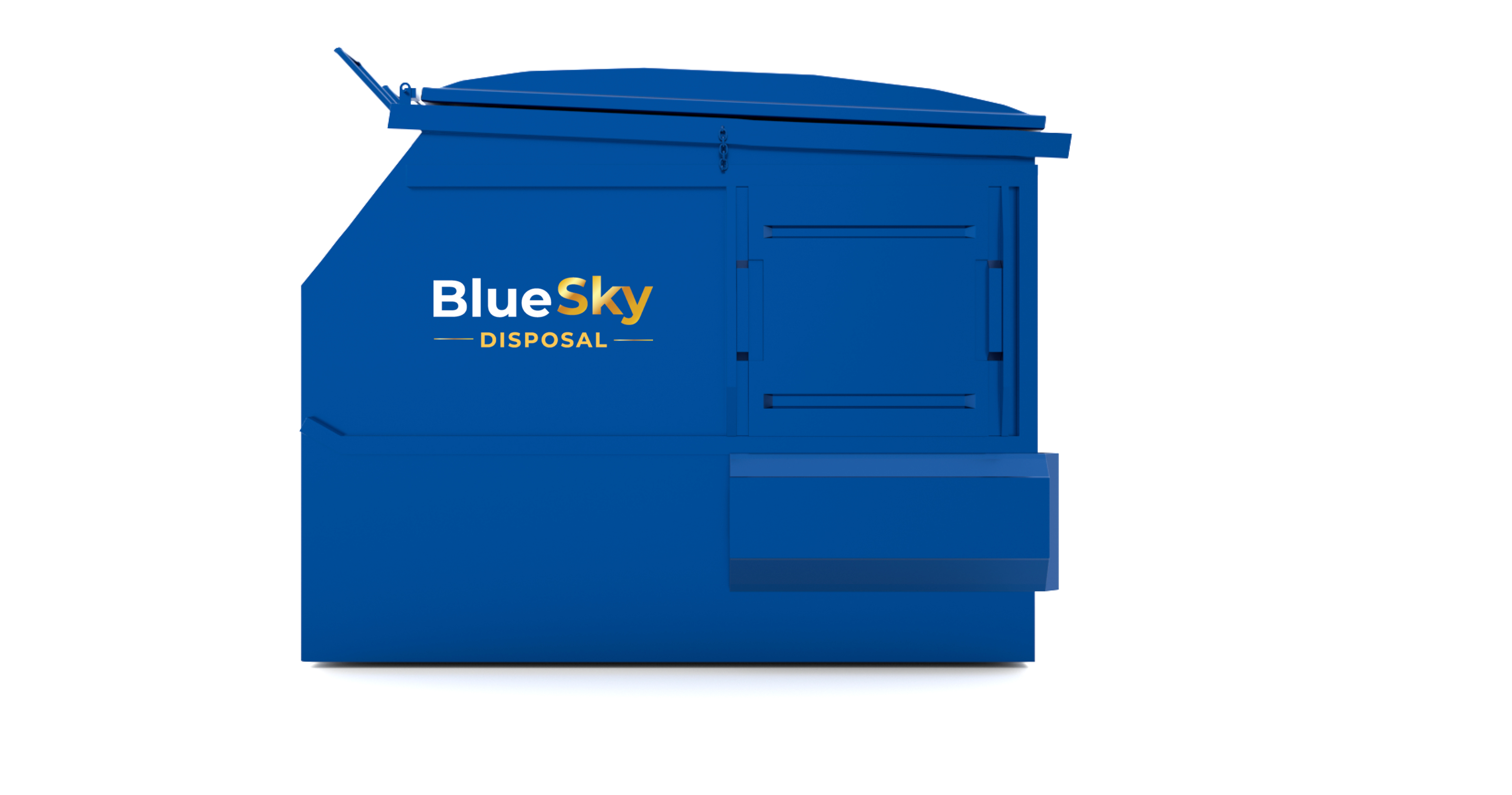 4 Yard Front Load Dumpster 2