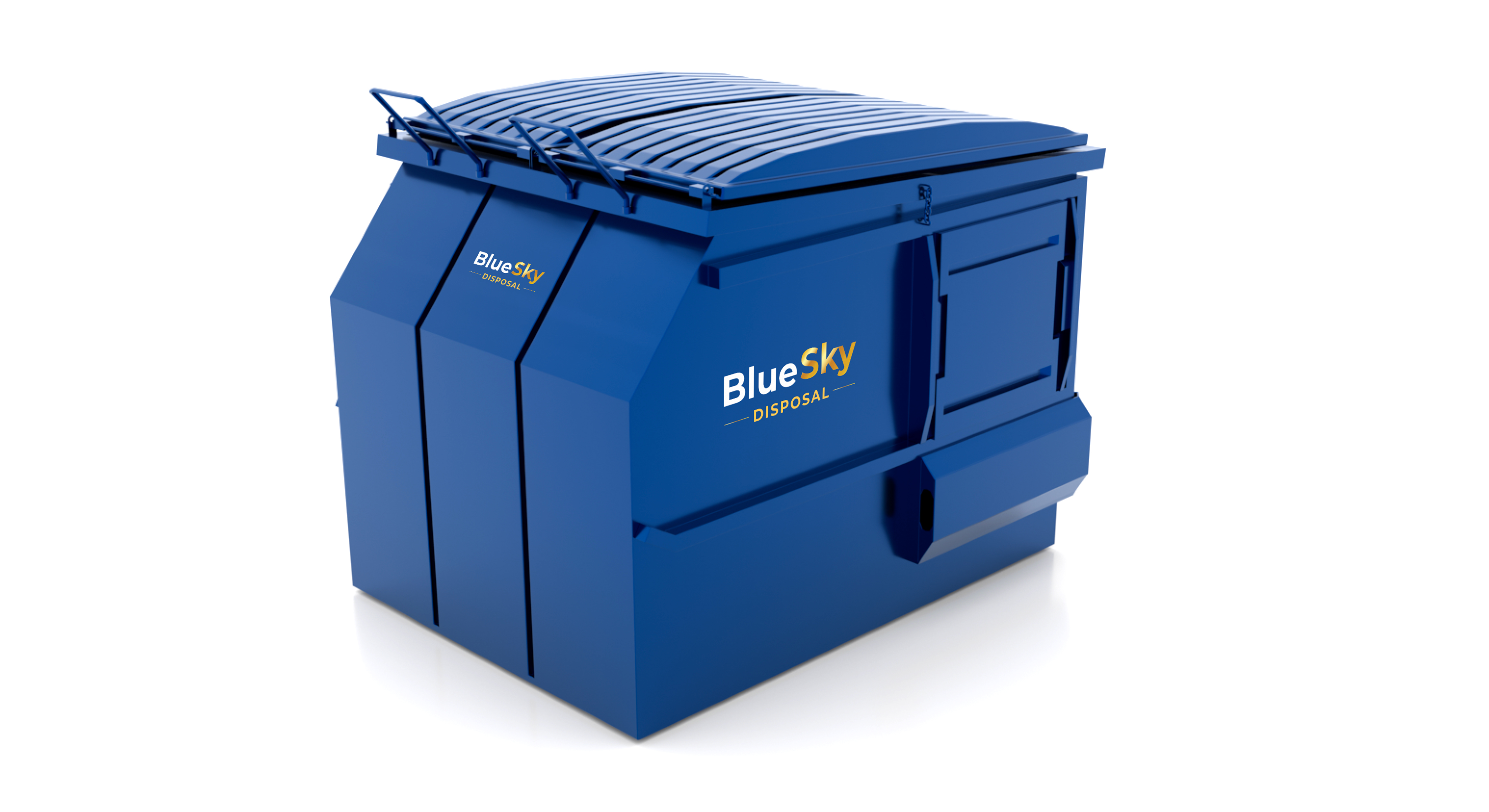 4 Yard Front Load Dumpster 3