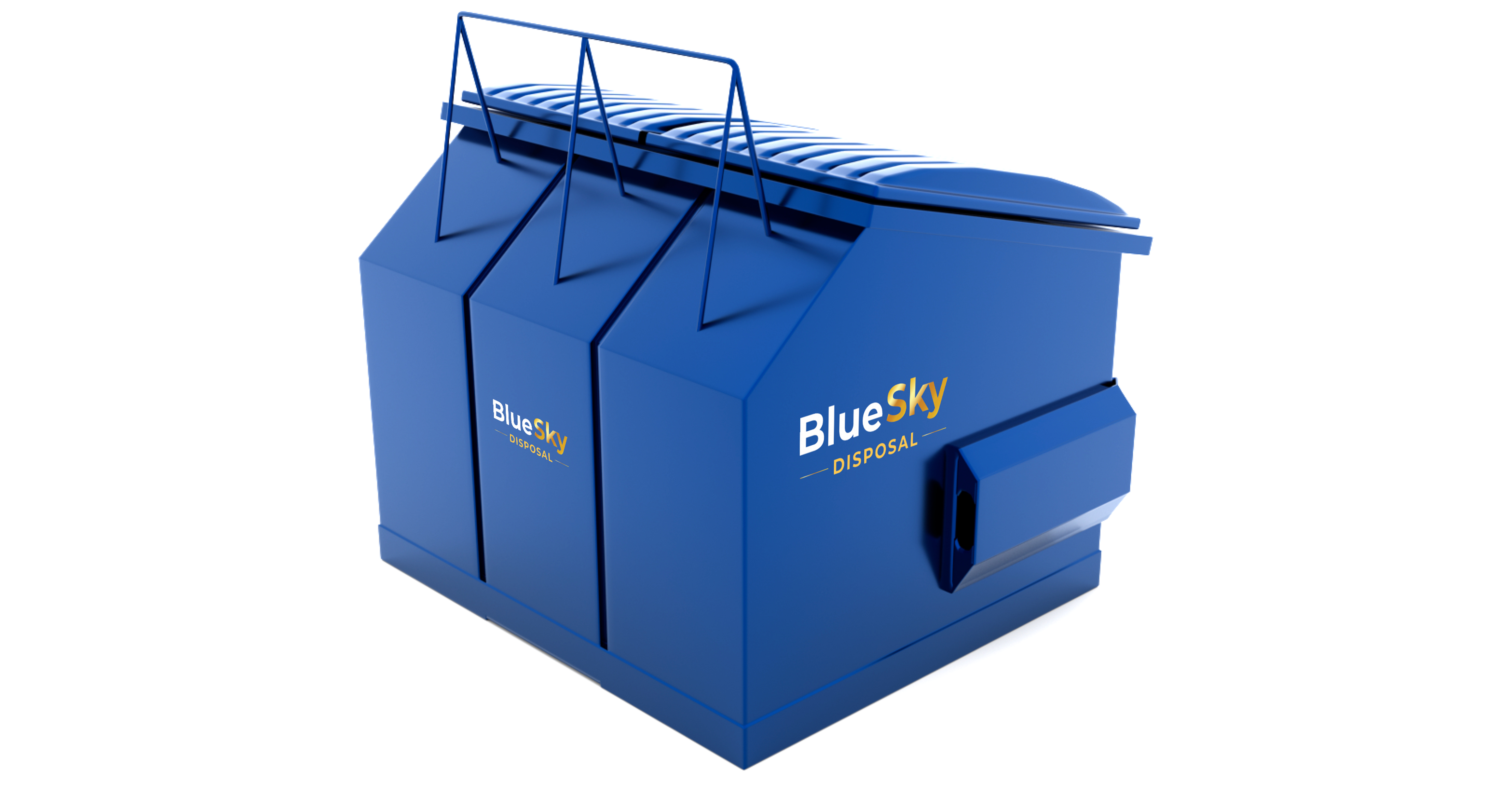 6 Yard Front Load Dumpster 3