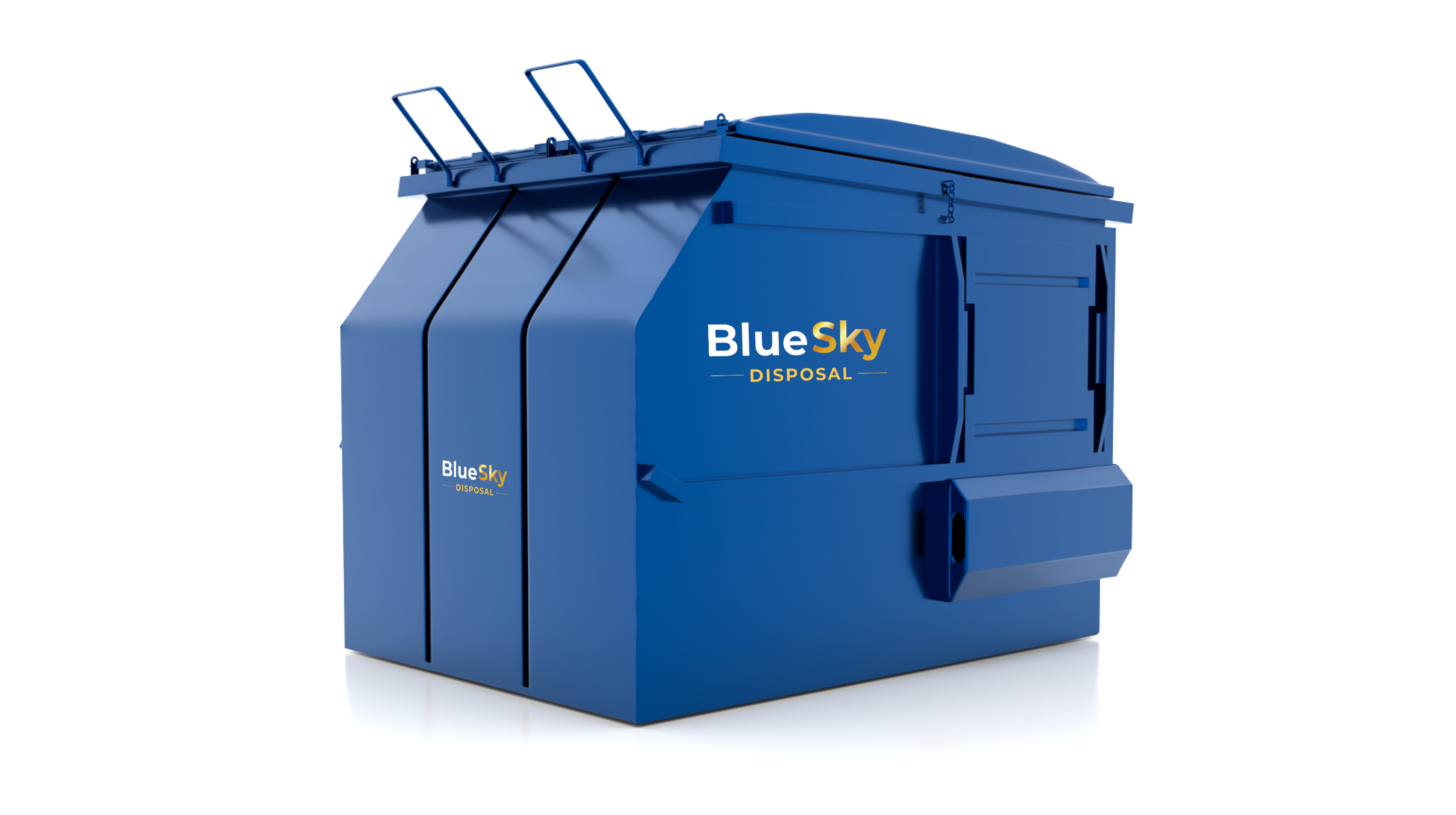 8 Yard Front Load Dumpster 1