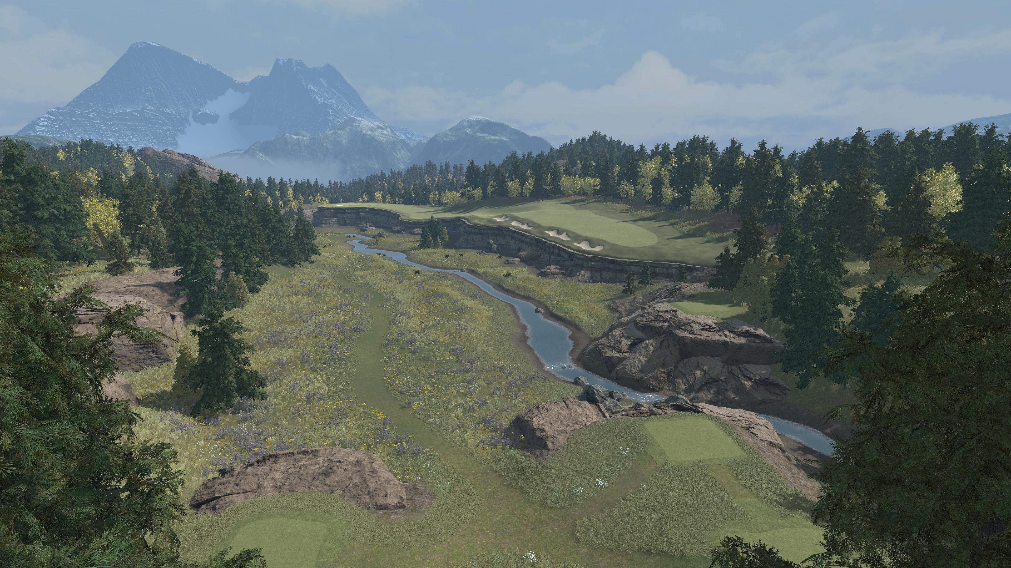Alpine is a long par 4 that will likely require 210-plus-yard second shots into the green.