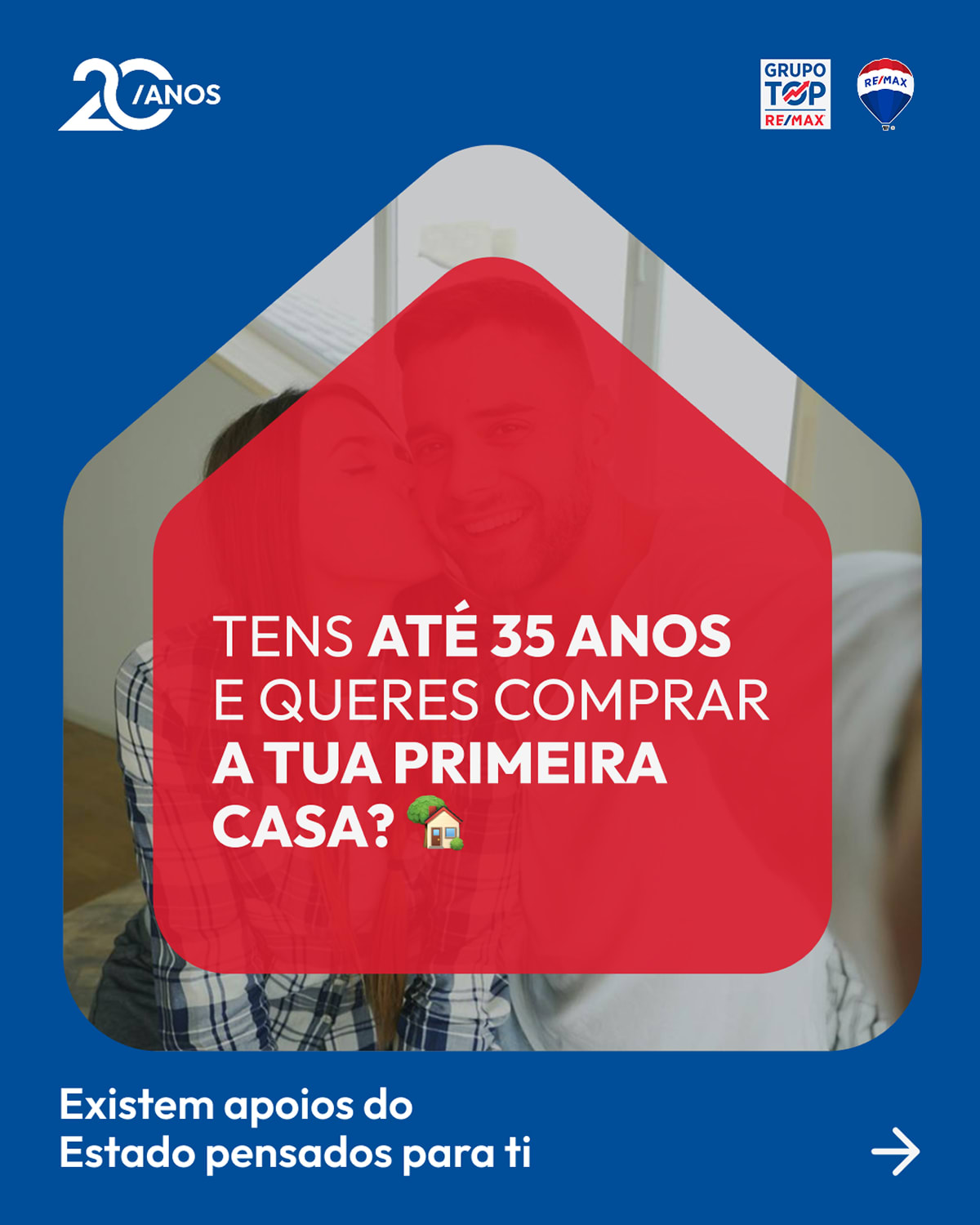 Conteúdo para redes sociais Grupo RE/MAX TOP