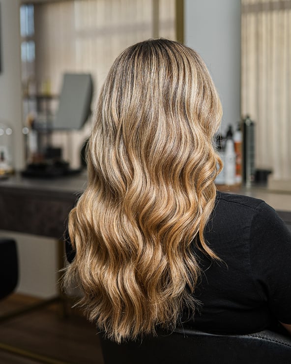 Fotografia de detalhe e resultados de tratamentos na Hairlusion