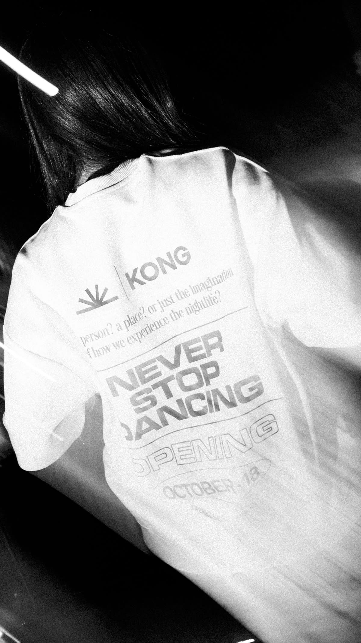 Fotografia de merchandising oficial da Kong Nightclub