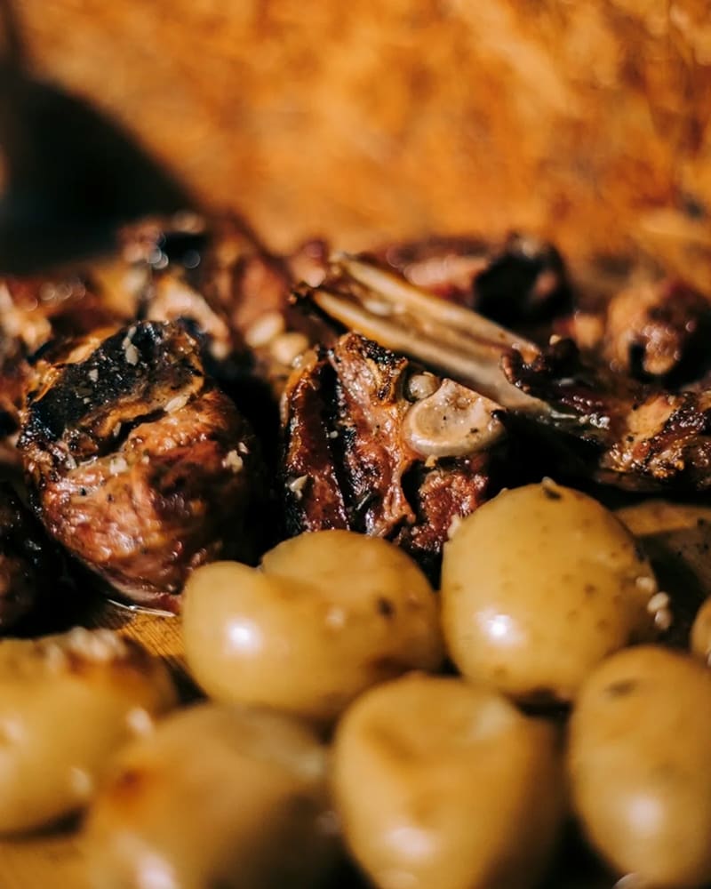 Fotografia gastronómica profissional de prato do restaurante Tónio do Talho
