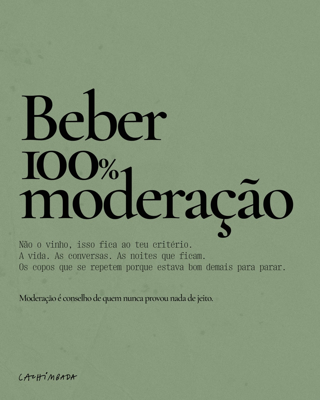 Conteúdo redes sociais Cachimbada
