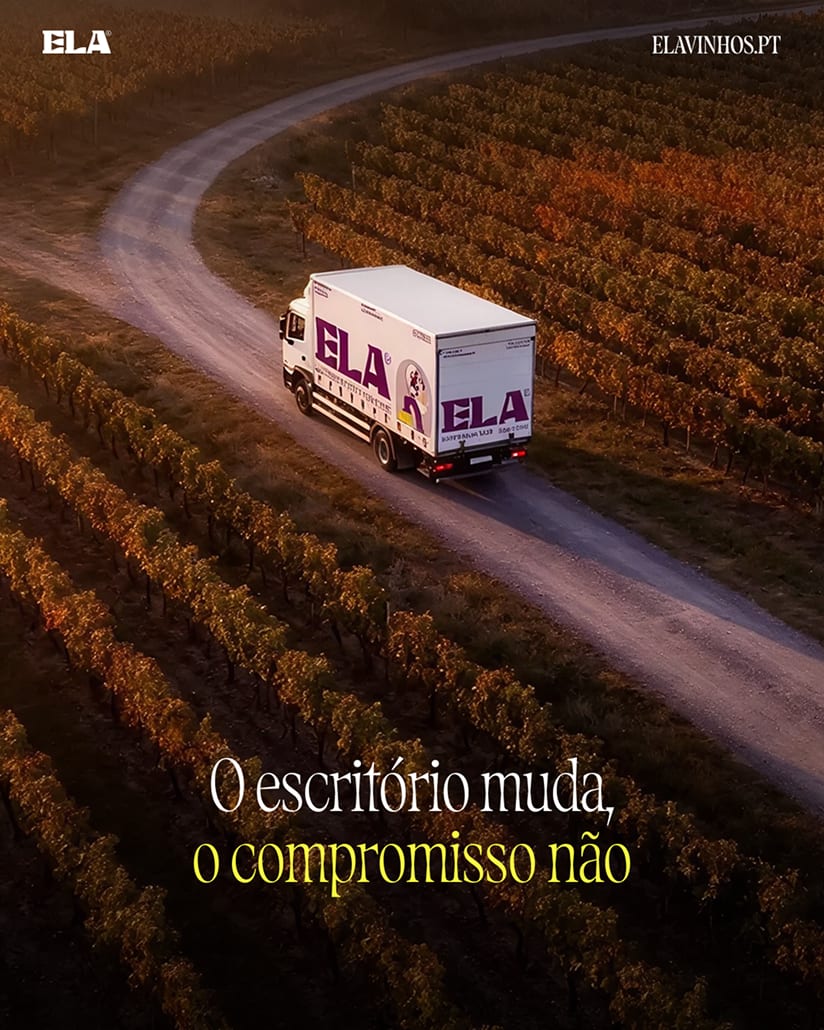 Publicação redes sociais ELA Vinhos