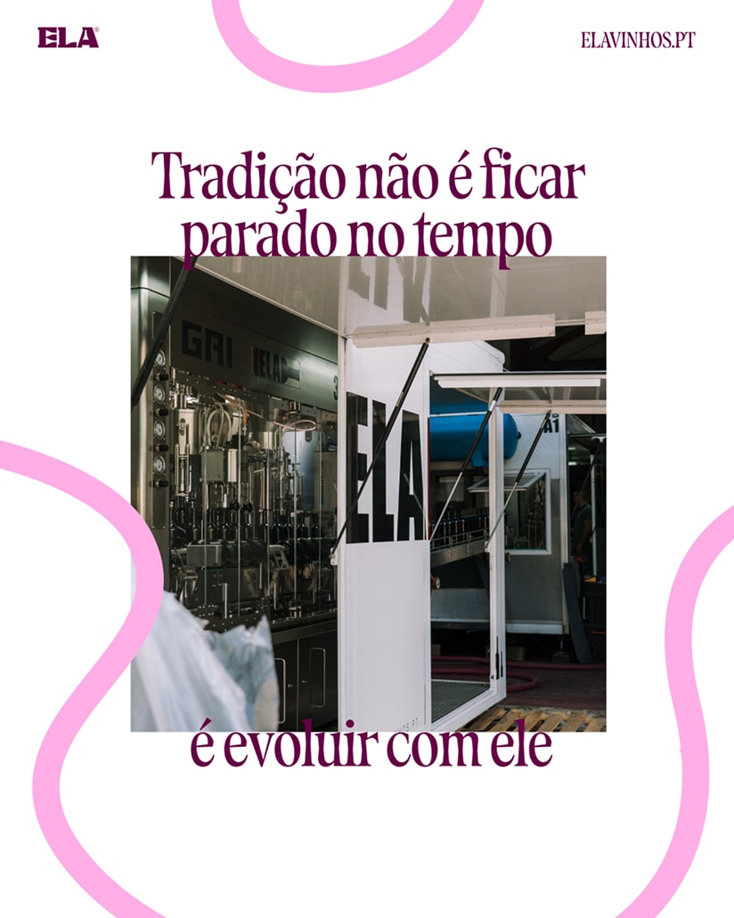 Publicação redes sociais ELA Vinhos