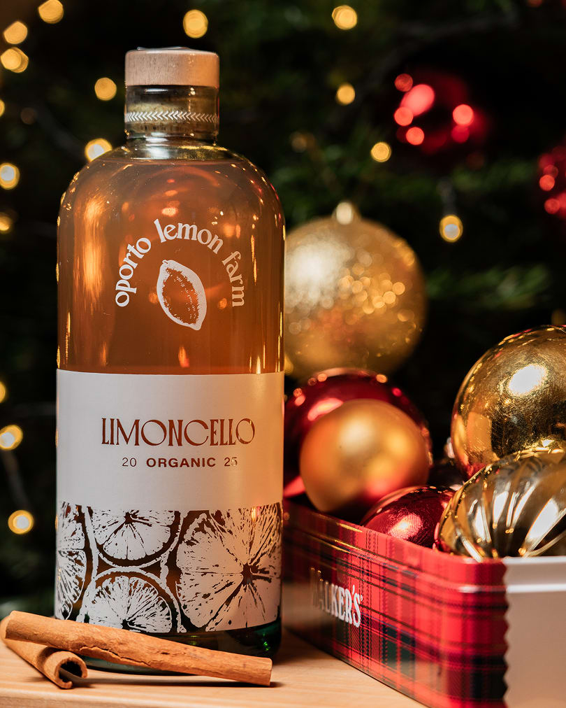 Limoncello como opção de presente para a época festiva