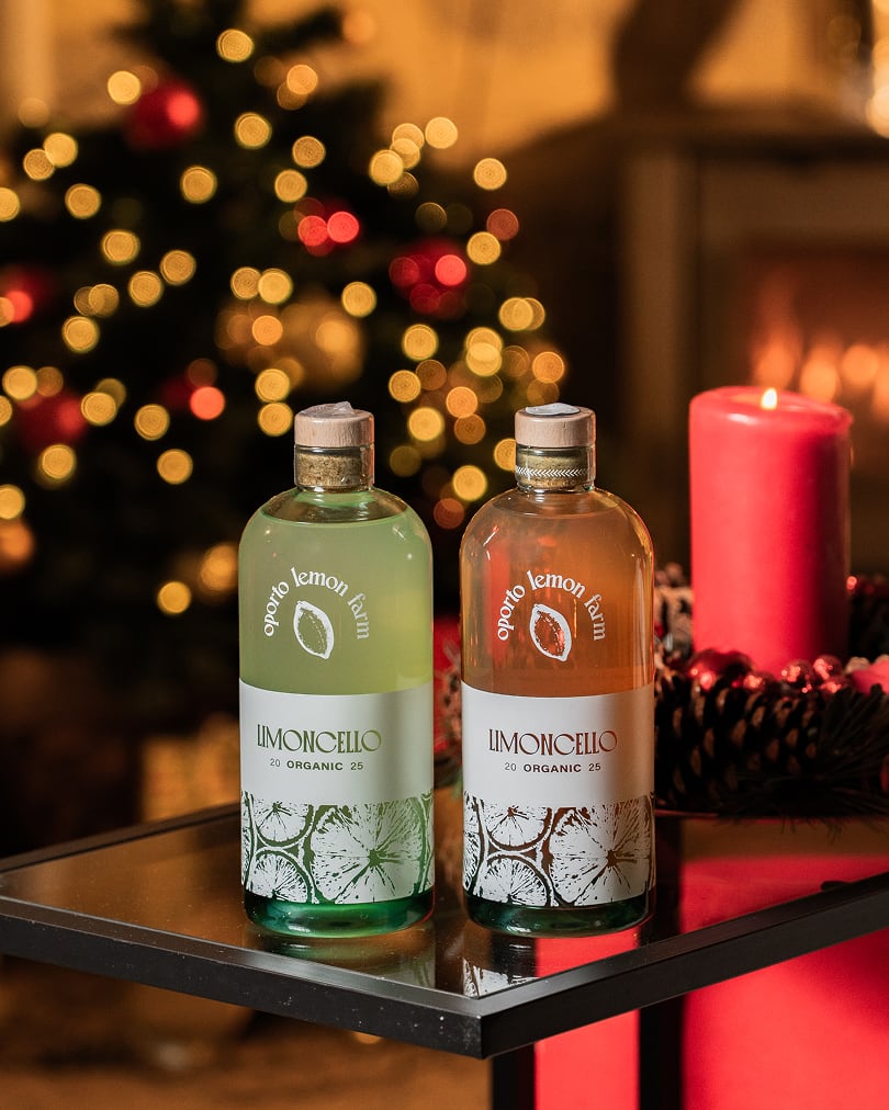 Limoncello como opção de presente para a época festiva