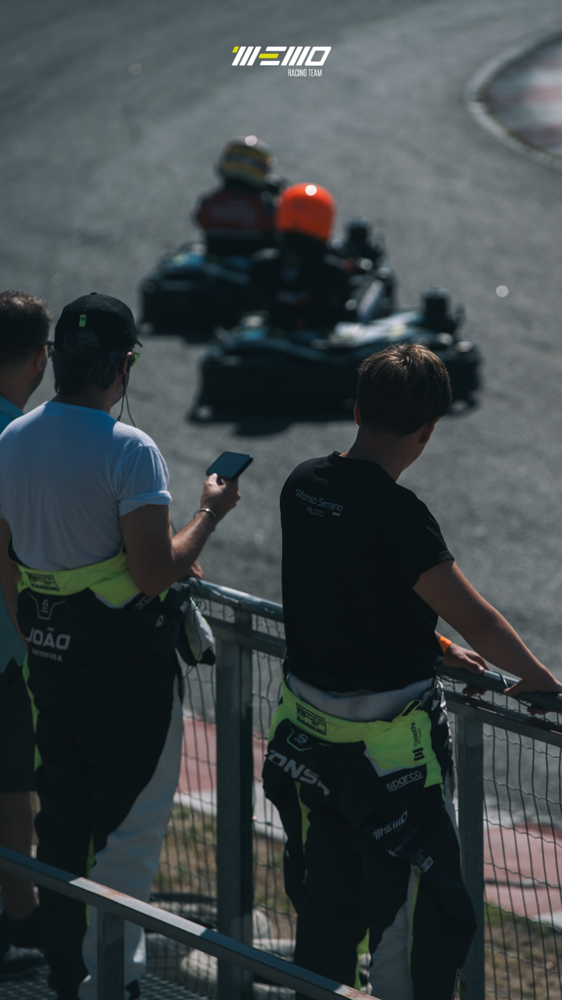 Fotografia de ação e bastidores da equipa Memo Racing Team