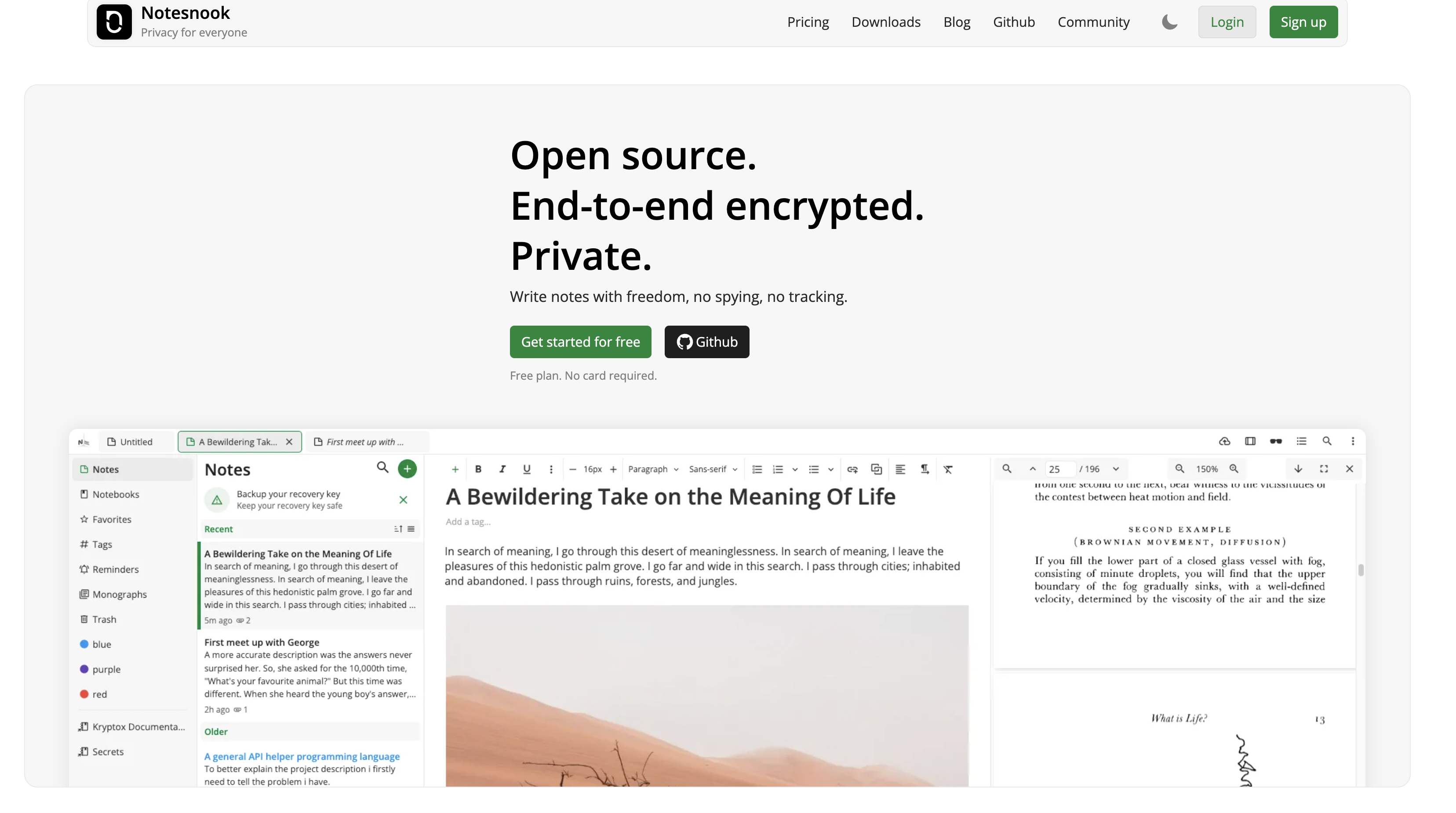 https://notesnook.com/