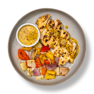 دجاج مشوي بالعسل والخردل