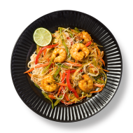 جمبري ليمون بالثوم الحار