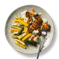 دجاج مشوي على الطريقة المغربية