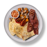 فطور إنجليزي كبير