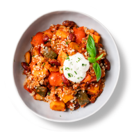 وعاء الفلفل الحار النباتي