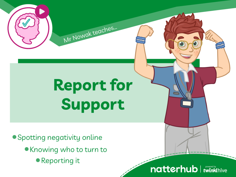 Year 4 Mr Nowak teaches... Report for Support
