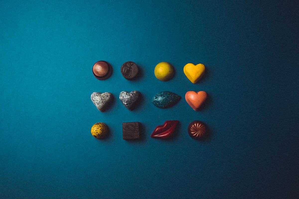 Food & Drink Photography | Blackwater Chocolates Product Range