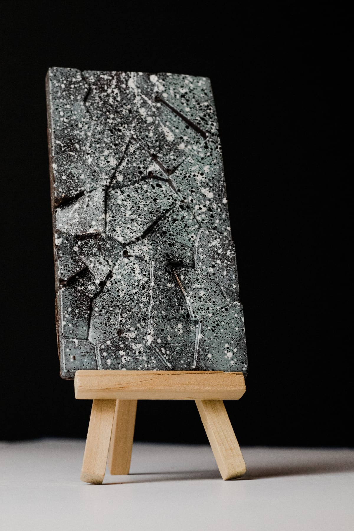 Food & Drink Photography | Blackwater Chocolates Bar on a Mini Canvas Stand