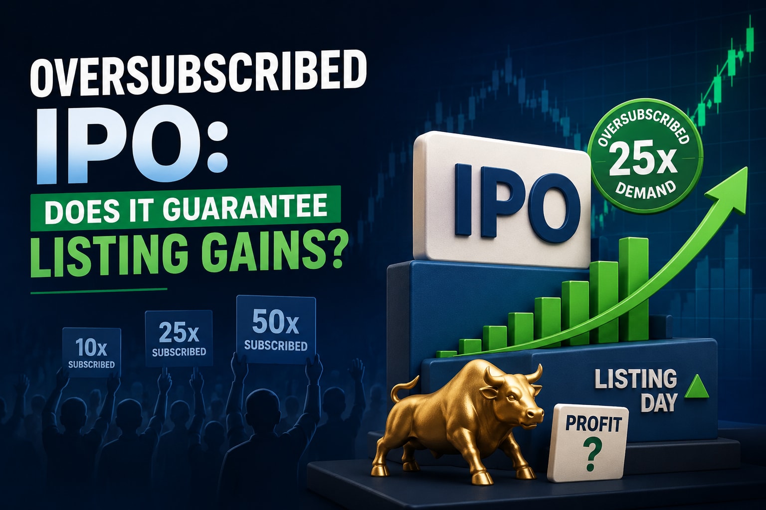 Oversubscribed IPO: Does It Guarantee Listing Gains?