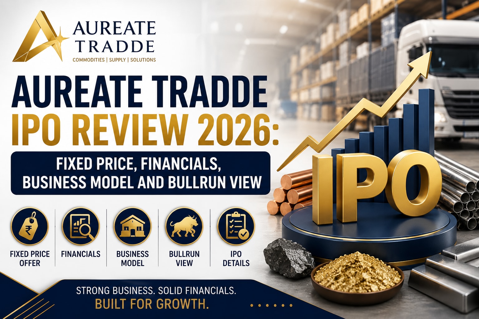Aureate Tradde IPO Review 2026: Fixed Price, Financials, Business Model and Bullrun View