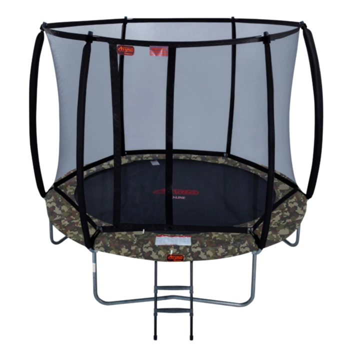 Avyna Trampoline Opbouw Rond met veiligheidsnet
