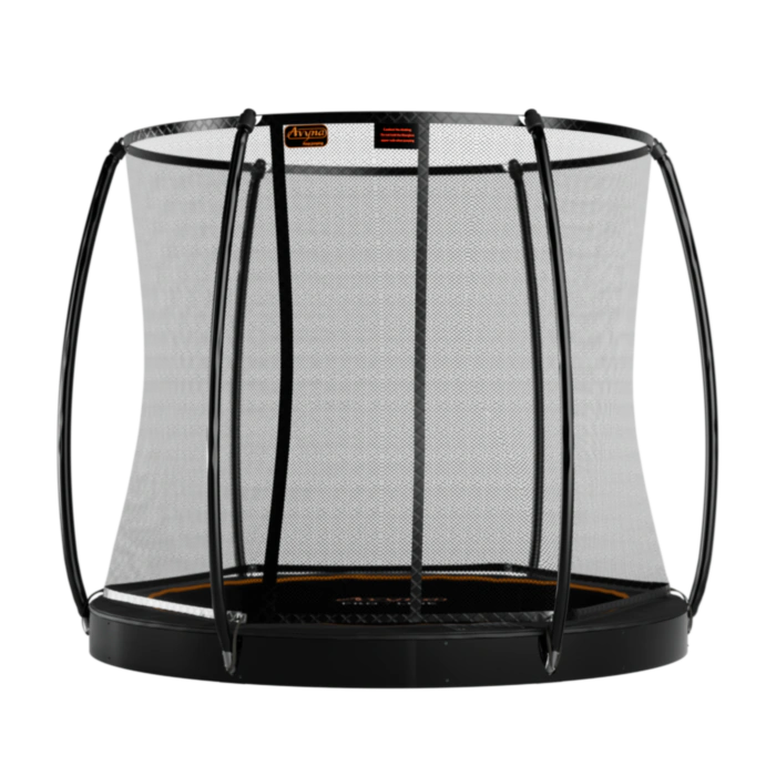 Avyna Trampoline FlatLevel Rond met veiligheidsnet