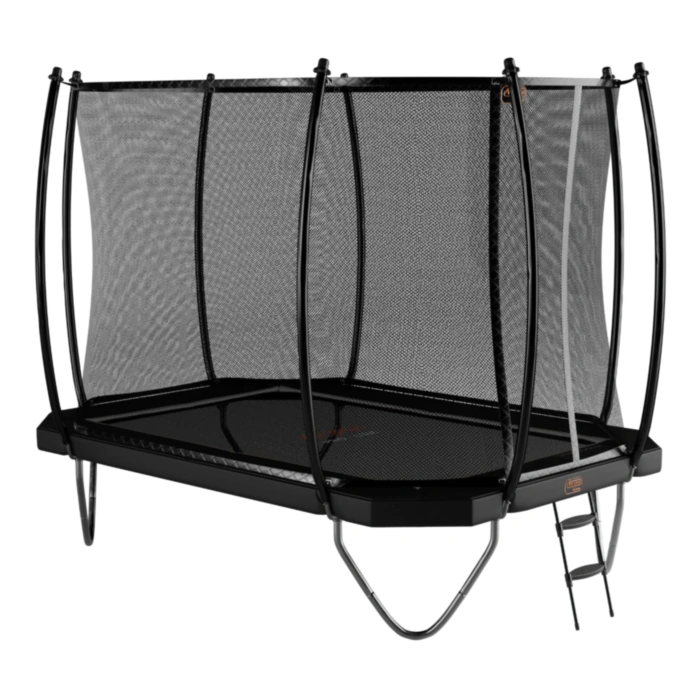Avyna Trampoline Opbouw Rechthoekig met veiligheidsnet