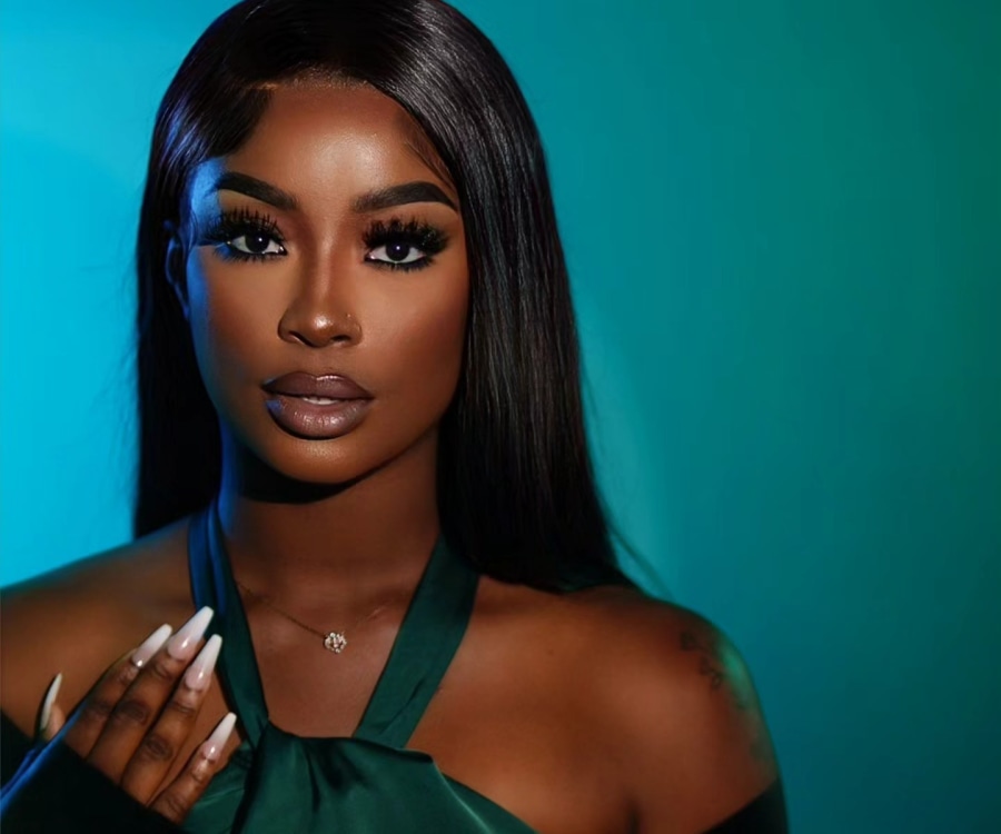 Editorial portrait — smoke and silk aesthetic