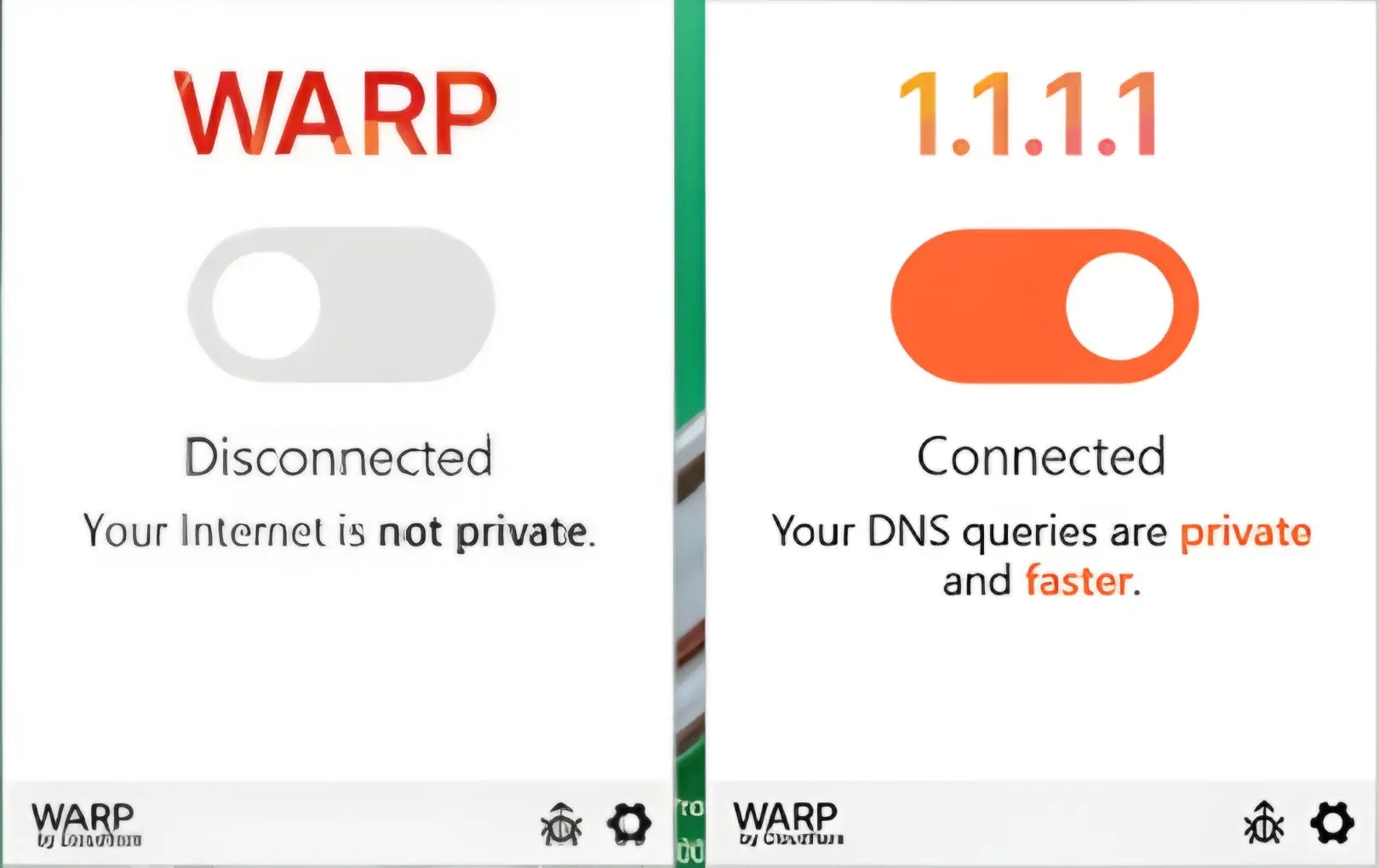 Old Cloudflare WARP interface
