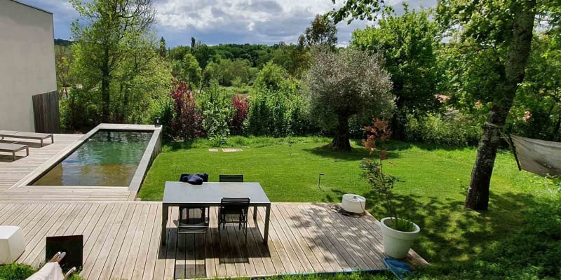 jardin en bord de mer