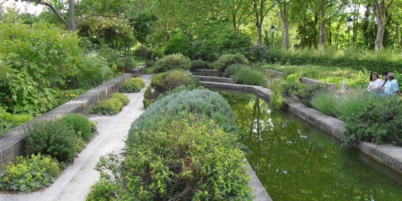 Un jardin au bord de l’eau